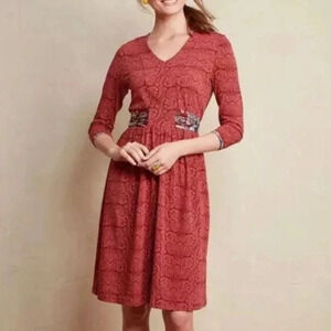 Matilda Jane Ariana Paisley Print Dress Large